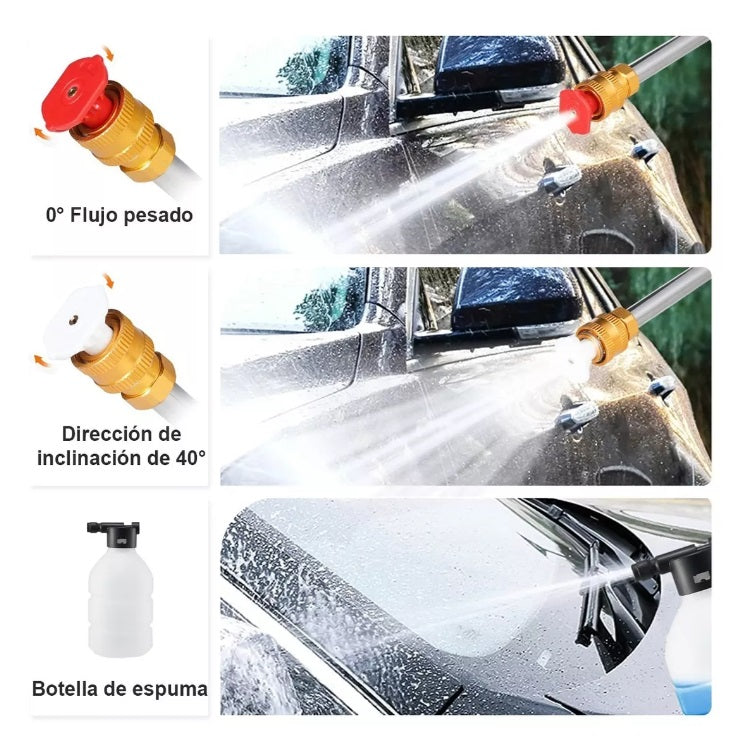 HIDROLAVADORA RECARGABLE 48V 2 BATERÍAS